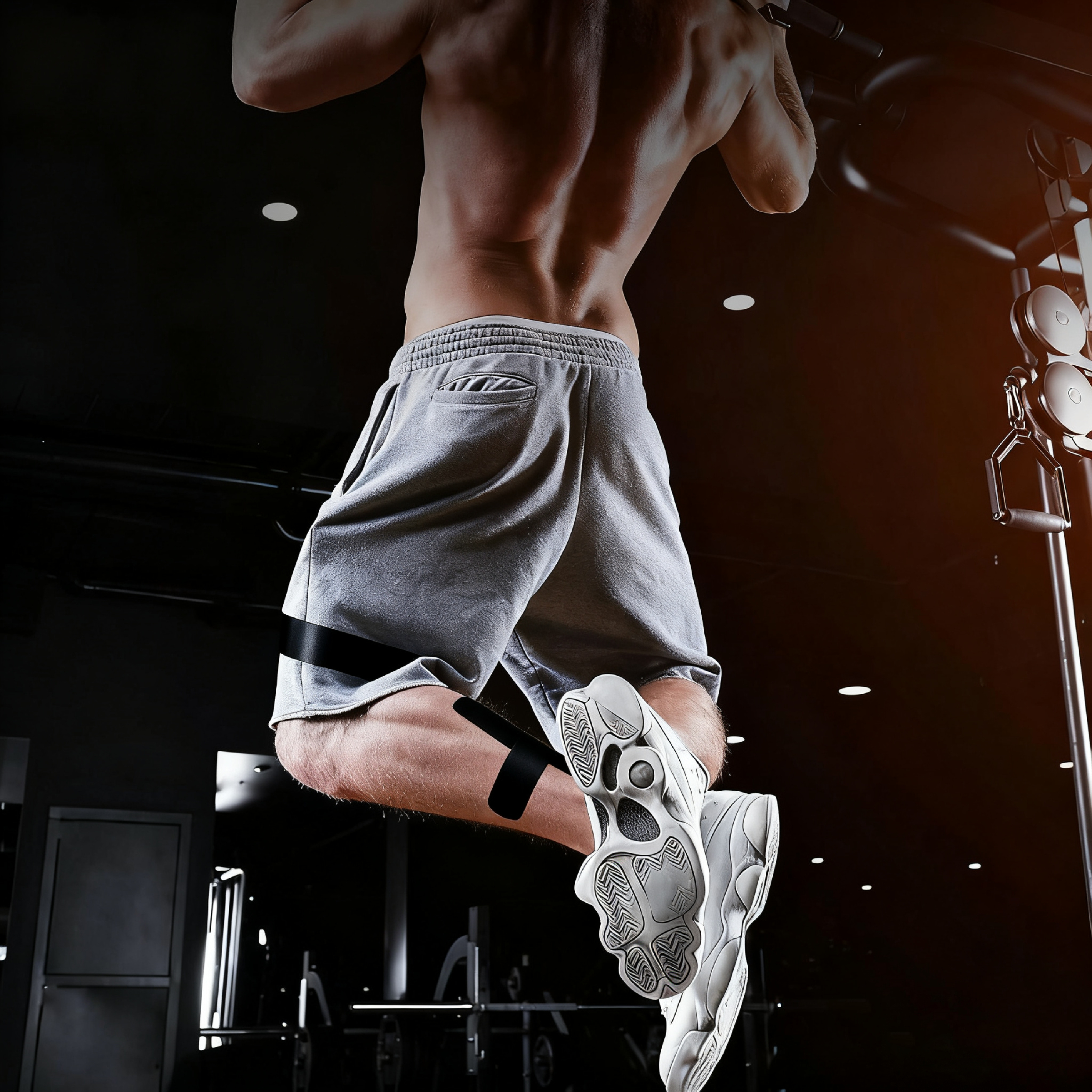 Miếng dán cơ Kinesiology cắt sẵn cho bắp chân